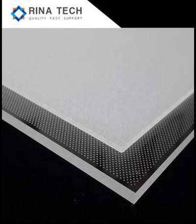 Piastra di luce diffusore in plastica