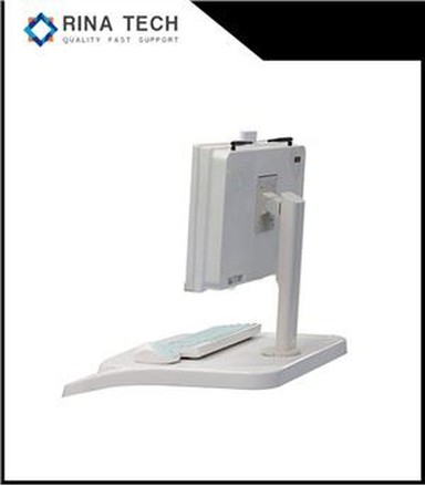 Macchina medica portatile con supporto per laptop staccabile per medici